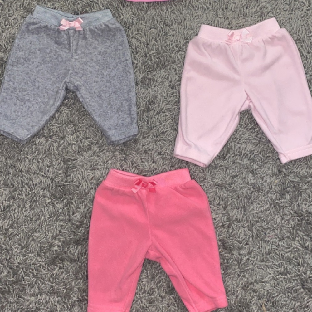 Set of 3 newborn bottoms